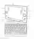 Fig. 01 - INFORMATION PROCESSING APPARATUS HAVING SWITCH FOR INPUTTING KEY DATA