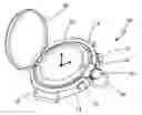 Fig. 01 - WRISTWATCH WITH DETACHABLE WATCHCASE