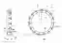 Fig. 01 - Resin cage for angular contact ball bearing
