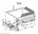 Fig. 04 - Front-loadable refuse container having side-loading robotic arm with motors and other mass mounted at rear of container and use of same with front-loading waste-hauling vehicle having hydraulic front forks or other retractably engageable lift means