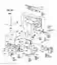 Fig. 07 - Front-loadable refuse container having side-loading robotic arm with motors and other mass mounted at rear of container and use of same with front-loading waste-hauling vehicle having hydraulic front forks or other retractably engageable lift means