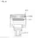 Fig. 09 - Electrical plug with main contacts and retractable secondary contacts