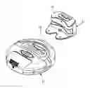 Fig. 01 - Guiding device for guiding mobile robotic vacuum cleaner to charging base