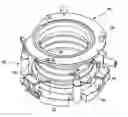 Fig. 01 - Connection device for a system for filling jars for the production of nuclear fuel