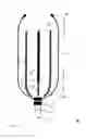 Fig. 04 - Spherical cap for high-voltage outgoing lines in oil transformers