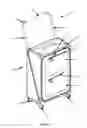 Fig. 06 - Article of luggage with supporting frame