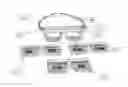 Fig. 01 - Interchangeable three dimensional (3D) glasses and three dimensional connect-the-dots drawings
