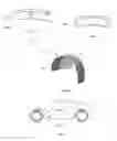 Fig. 02 - Automobile provided with wheel well deflectors