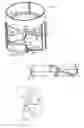 Fig. 01 - Mixing paddle for ice cream machine