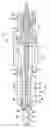 Fig. 01 - Blow nozzle to control liquid flow with pre-stretch rod assembly