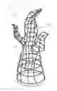 Fig. 01 - Internally-illuminated three-dimensional hollow structure and manufacturing method therefor