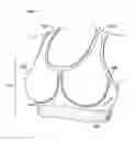 Fig. 01 - Grooved support sport bra