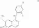 Fig. 43 - Chemical process for the synthesis of 4-(4-bromo-2-fluoroanilino)-6-methoxy-7-(1-methylpiperidin-4-ylmethoxy)quinazoline