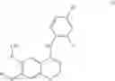 Fig. 45 - Chemical process for the synthesis of 4-(4-bromo-2-fluoroanilino)-6-methoxy-7-(1-methylpiperidin-4-ylmethoxy)quinazoline