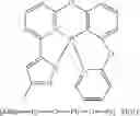 Fig. 41 - Synthesis of four coordinated platinum complexes and their applications in light emitting devices thereof