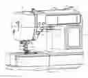 Fig. 01 - Sewing machine presser attaching mechanism and sewing machine provided therewith