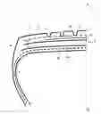 Fig. 01 - Tire for Heavy Vehicles Comprising Layers of Peripheral Reinforcement Elements
