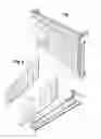 Fig. 02 - Vertical hung window shade assembly with roll up and side shifting dual panel or panels