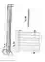 Fig. 06 - Vertical hung window shade assembly with roll up and side shifting dual panel or panels