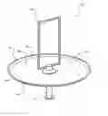Fig. 01 - SERVING TRAY WITH REMOVABLE HANDLE