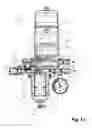 Fig. 02 - Device for filtering and deaeration of fuel oil with return changeover valve