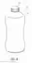 Fig. 08 - Multi-serve hot fill type container having improved grippability