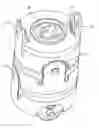 Fig. 01 - Wire guiding liner, in particular a welding wire liner, with biasing means between articulated guiding bodies