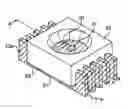 Fig. 01 - Light emitting diode package having heat dissipating slugs and wall