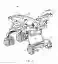 Fig. 02 - Child stroller and stand platform assembly thereof