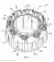 Fig. 02 - End caps for stator segments of segmented stator assemblies