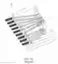 Fig. 02 - High-speed feedthrough having a stair-like shape transmission line formed through a multi-layer substrate