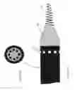 Fig. 13 - Multi-core low reflection lateral output fiber probe