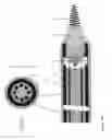 Fig. 16 - Multi-core low reflection lateral output fiber probe
