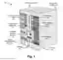 Fig. 02 - Retention-extraction device for removable cards in a chassis
