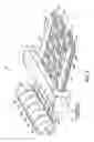 Fig. 12 - Method of making multi-layered product having spaced honeycomb core sections
