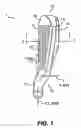Fig. 02 - Golf club head with top line insert