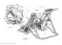 Fig. 10 - Varied gait exercise device with pivot bar transfer system