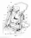 Fig. 22 - Varied gait exercise device with pivot bar transfer system