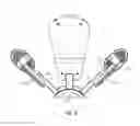 Fig. 19 - THIGH EXERCISE MACHINE WITH ROCKING USER SUPPORT