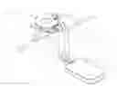 Fig. 01 - Gyration type exercising device that can exercise a user's body completely