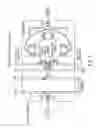 Fig. 02 - Microfluidic chip capable of synthesizing radioactively labeled molecules on a scale suitable for human imaging with positron emission tomography