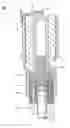 Fig. 08 - Cylinder-piston unit suitable for storing injection solutions for a needle-free automatic or manual filling of the cylinder-piston unit, also under atmospheric pressure