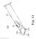 Fig. 12 - Method and apparatus for removing material from an intervertebral disc space and preparing end plates