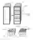 Fig. 01 - Cabling between rack drawers using proximity connectors and wiring filter masks