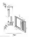 Fig. 04 - Plastic window frame trim for corrugated building walls and installation method