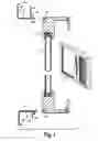 Fig. 02 - Plastic window frame trim for corrugated building walls and installation method