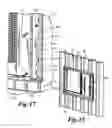 Fig. 10 - Plastic window frame trim for corrugated building walls and installation method
