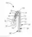 Fig. 01 - Standing Seam Panel Clip With Sealant Encapsulation Chambers