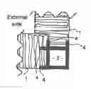 Fig. 01 - Building assembly with a corner profile for an insulating building system