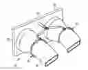 Fig. 01 - Late lean injection manifold